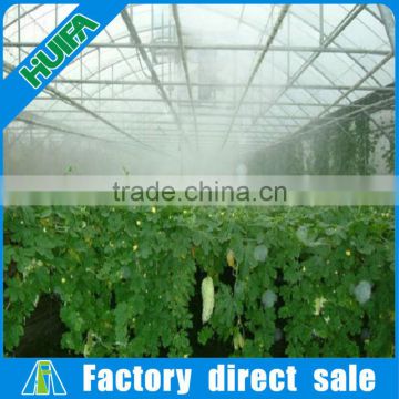 Customized commercial walk in plastic film high tunnel greeenhouse