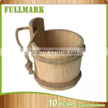Hot selling popular wooden bucket & ladle