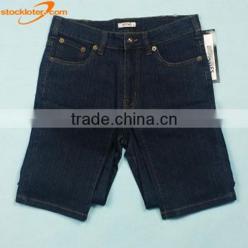 Stock Denim Basic Jeans Long Pants For Men