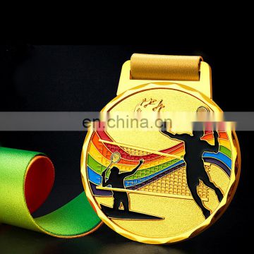 High quality metal gold marathon sport medal