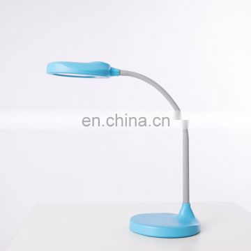Factory cheap price led touch table light lamp with USB for crafts reading