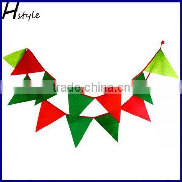 Christmas Felt Flag Buntings Wedding Birthday Party Decoration PLC006