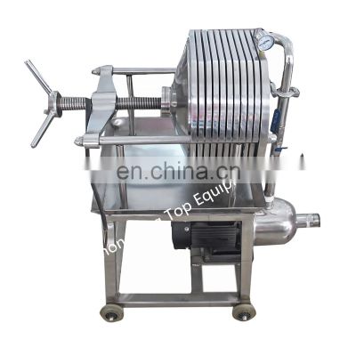 BAS Series Stainless Steel Filter Press Machine/ Cooking Oil Purifier