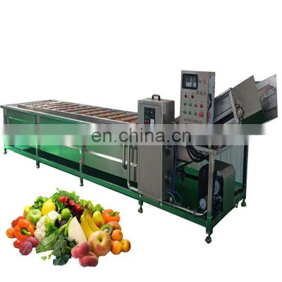 Vegetable washing equipment air bubble washing machine for vegetables and fruits