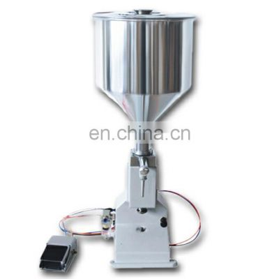 Pneumatic Tomato Sauce Filling Machine (5~50ml) with foot pedal