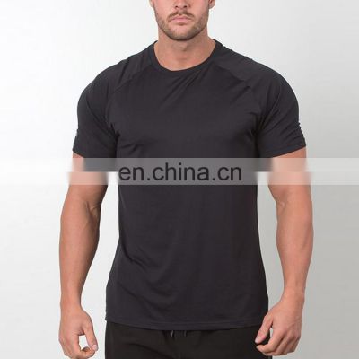 2021 Yihao black o-neck tshirt for men
