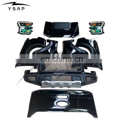 New arrival upgrade body kit facelift tuning kit for ranger T6 T7 T8 upgrade to F150 Raptor kit