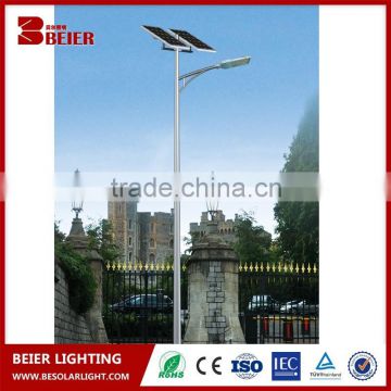 China manufacturer solar panel battery high power led solar street light outdoor luminary