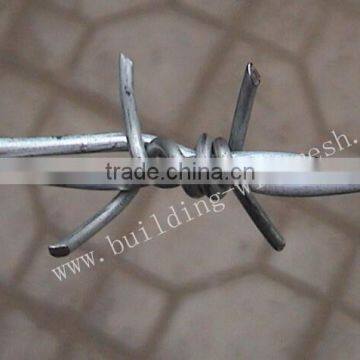 high quality security galvanized barbed iron wire