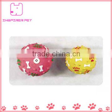 Pet Rubber Ball Singing Dog Toy