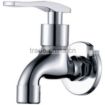 High Quality Brass Bib Faucet, Polish and Chrome Finish, M1/2" Wall Mounted