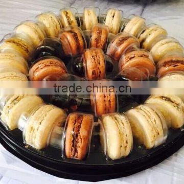 Custom macaron blister plastic thermoform tray,blister box