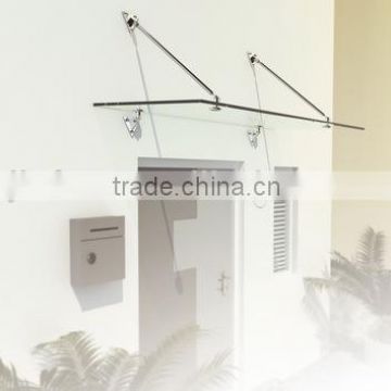 Stainless Steel Tempered Glass Canopy "TRIANGLE"