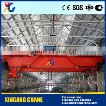 5T QD Electric Double -girder Overhead Crane With Hook