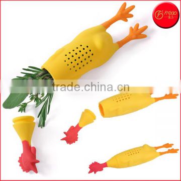 Classic comedy Silicone Chicken Herb Infuser Spice Infuser Silicone Seasoning Infuser Condiment Infuser