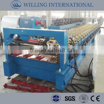 export clip lock profile roll forming machine/structural standing seam roof panel roll forming machine