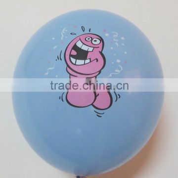 Helium advertising balloon wholesale Printed party latex balloons 1 side logo