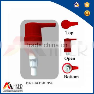H401-33/410B-HAE red Plastic Lotion Sprayer Pump