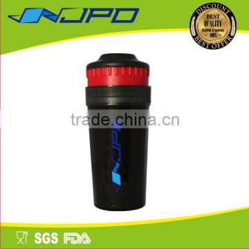 500ml Personalized Shaker Plastic Sport Water Bottle with Mixer