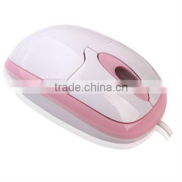7 colour wired mini optical mouse