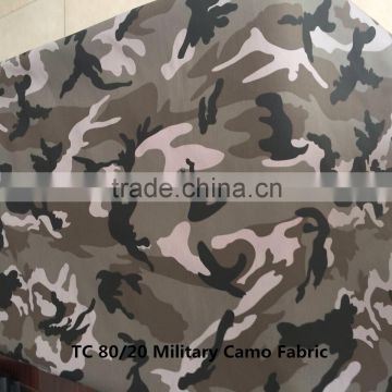 TC 80/20 108X58 57/8" Military Camo Fabric ,Close-out