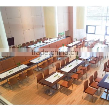 Modern customized fast food restaurant table and chair YR7019