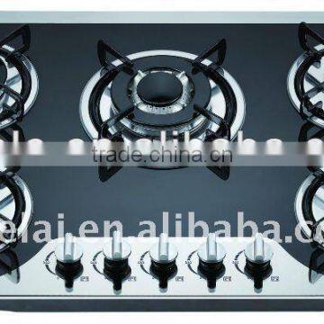 2014 Hot Sale 5 Burner Glass Gas Hob (Model No: Z825E-ABCCD )