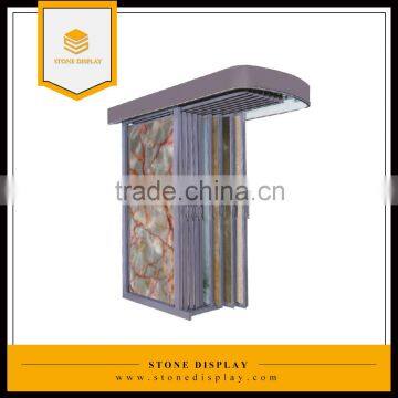 tile sample slabs display rack/stone samples display stand/big slab display stand