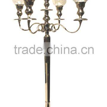 Hot aluminum wedding candelabra for sale