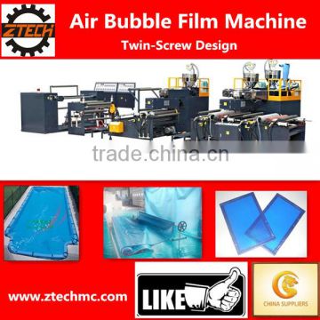 Three layer 2500mm PE air bubble film machine from ztech