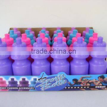 Plastic kids water bottle 250ml TG20335