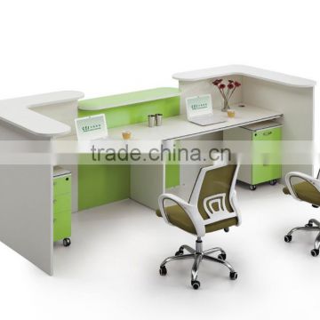 2016 New Design counter table reception table front desk table price