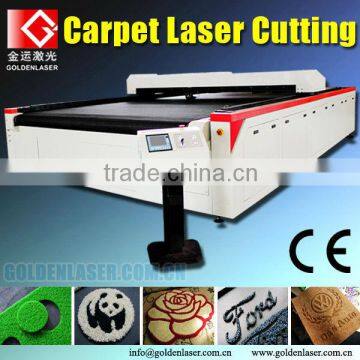 automatic feed CO2 carpet laser cutting machine price