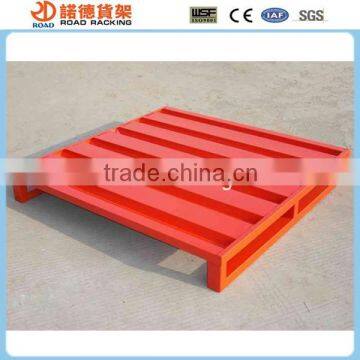 Recycled Stackable Warehouse Galvanized Steel Pallet for 4 Way Entery