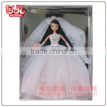 28cm fashion bride doll gown wedding party gift