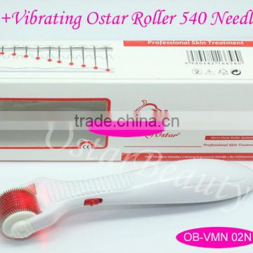 (OEM manufacturer) Vibrating Micro Needle Roller Led Light For Sale OB-VMN02N
