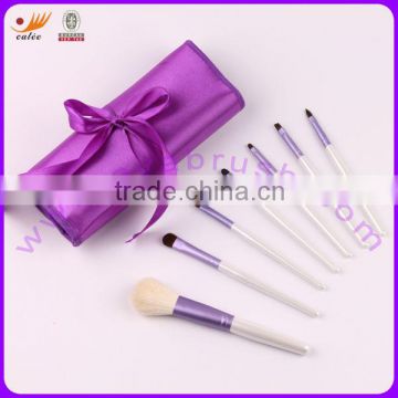 7pcs cute purple make up brushes