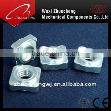 low carbon steel square weld nuts DIN928 DIN929