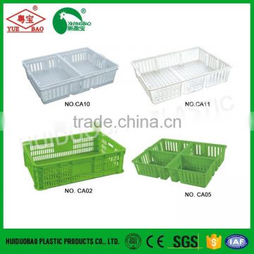 Livestock farming chick crate, plastic cage, collapsable dog cage