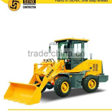 China brand SX910 1.0T mini/compact wheel loader(0.5CBM 1.0T CE approved)