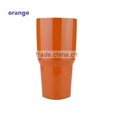 orange 30oz vechicle cup, 304# stainless steel tumbler