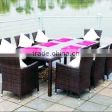 High quality best selling Set of polyrattan Coffee and Dining Table & Chair from Vietnam
