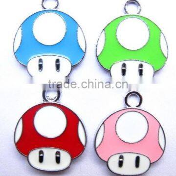 Super mario Bros DIY Metal Charms Jewelry Making pendants Gifts