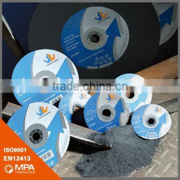 T41resin bonded Flat Cutting Wheel for Iron