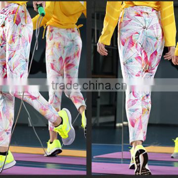 womens leggings fitness colorful antibacterial soft elastic waistband yoga pants