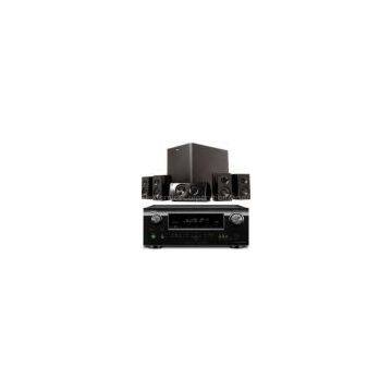 Denon AVR-1912 and Klipsch HDT-500 Home Theater Bundle Package