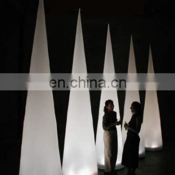 outdoor led light decoration inflatable cone inflatable lighting tower