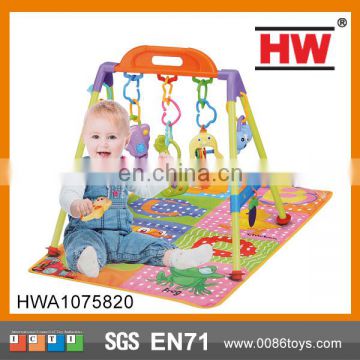Hot Selling Funny Baby Indoor Toys Baby Gym with Music Baby Play Gym Mat