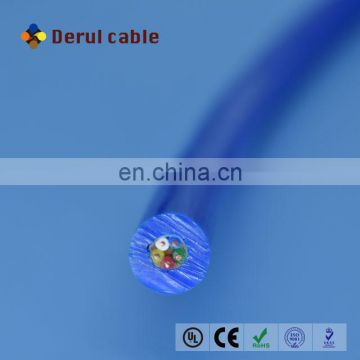 5 cores robotics PUR cable high strength torsion robot cable