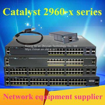 Cisco WS-C2960X-48FPS-L 48 Ethernet Ports GigE PoE LAN Base Switch w/ 740 W